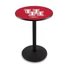 Holland Bar Stool Co. 36" Blk Wrinkle Houston Pub Table