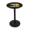 Holland Bar Stool Co. 36" Blk Wrinkle Missouri Western State Pub Table, 36" dia. Top -Kitchen & Dining Furniture Sales Store Holland20Bar20Stool20Co L214MOWSt 1