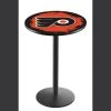 Holland Bar Stool Co. 42" Blk Wrinkle Philadelphia Flyers Pub Table -Kitchen & Dining Furniture Sales Store Holland20Bar20Stool20Co L214PhiFlyxxO 1
