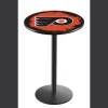 Holland Bar Stool Co. 36" Blk Wrinkle Philadelphia Flyers Pub Table -Kitchen & Dining Furniture Sales Store Holland20Bar20Stool20Co L214PhiFlyxxO