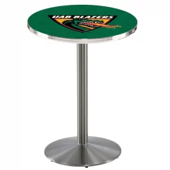 Holland Bar Stool Co. 42" Stainless Steel UAB Pub Table, 36" dia. Top