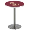 Holland Bar Stool Co. 42" Stainless Steel Florida State (Script) Pub Table -Kitchen & Dining Furniture Sales Store Holland20Bar20Stool20Co L214SSFSU FS 1