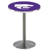Holland Bar Stool Co. 42" Stainless Steel Kansas State Pub Table -Kitchen & Dining Furniture Sales Store Holland20Bar20Stool20Co L214SSKnsasS