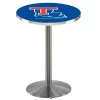Holland Bar Stool Co. 42" Stainless Steel Louisiana Tech Pub Table, 36" dia. Top -Kitchen & Dining Furniture Sales Store Holland20Bar20Stool20Co L214SSLaTech