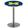 Holland Bar Stool Co. 42" Stainless Steel Michigan Pub Table -Kitchen & Dining Furniture Sales Store Holland20Bar20Stool20Co L214SSMichUn 2