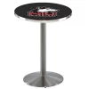 Holland Bar Stool Co. 42" Stainless Steel Northern Illinois Pub Table, 36" dia. Top -Kitchen & Dining Furniture Sales Store Holland20Bar20Stool20Co L214SSNorIll 1