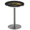 Holland Bar Stool Co. 42" Stainless Steel Southern Miss Pub Table -Kitchen & Dining Furniture Sales Store Holland20Bar20Stool20Co L214SSSouMis