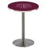 Holland Bar Stool Co. 36" Stainless Steel Texas A&M Pub Table