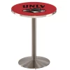 Holland Bar Stool Co. 36" Stainless Steel UNLV Pub Table, 36" dia. Top -Kitchen & Dining Furniture Sales Store Holland20Bar20Stool20Co L214SSUNevLV