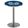 Holland Bar Stool Co. 42" Stainless Steel Utah State Pub Table, 36" dia. Top -Kitchen & Dining Furniture Sales Store Holland20Bar20Stool20Co L214SSUtahSt