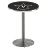 Holland Bar Stool Co. 42" Stainless Steel Vanderbilt Pub Table -Kitchen & Dining Furniture Sales Store Holland20Bar20Stool20Co L214SSVander