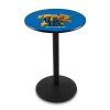 Holland Bar Stool Co. 42" Blk Wrinkle Kentucky "Wildcat" Pub Table, 36" dia. Top -Kitchen & Dining Furniture Sales Store Holland20Bar20Stool20Co L214UKYCat