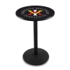 Holland Bar Stool Co. 42" Blk Wrinkle Virginia Military Institute Pub Table, 36" dia. Top -Kitchen & Dining Furniture Sales Store Holland20Bar20Stool20Co L214VAMilI 2