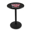 Holland Bar Stool Co. 36" Blk Wrinkle Valdosta State Pub Table -Kitchen & Dining Furniture Sales Store Holland20Bar20Stool20Co L214ValdSt