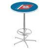Holland Bar Stool Co. 42" Chrome U.S. Coast Guard Pub Table -Kitchen & Dining Furniture Sales Store Holland20Bar20Stool20Co L216CstGrd