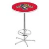 Holland Bar Stool Co. 42" Chrome Florida Panthers Pub Table -Kitchen & Dining Furniture Sales Store Holland20Bar20Stool20Co L216FlaPan