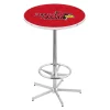 Holland Bar Stool Co. 42" Chrome Illinois State Pub Table -Kitchen & Dining Furniture Sales Store Holland20Bar20Stool20Co L216IllStU