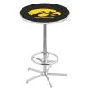 Holland Bar Stool Co. 42" Chrome Iowa Pub Table, 36" dia. Top -Kitchen & Dining Furniture Sales Store Holland20Bar20Stool20Co L216IowaUn