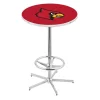 Holland Bar Stool Co. 42" Chrome Louisville Pub Table -Kitchen & Dining Furniture Sales Store Holland20Bar20Stool20Co L216Lville