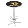 Holland Bar Stool Co. 42" Chrome Missouri Western State Pub Table, 36" dia. Top -Kitchen & Dining Furniture Sales Store Holland20Bar20Stool20Co L216MOWSt