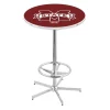 Holland Bar Stool Co. 42" Chrome Mississippi State Pub Table, 36" dia. Top -Kitchen & Dining Furniture Sales Store Holland20Bar20Stool20Co L216MssStU