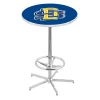 Holland Bar Stool Co. 42" Chrome South Dakota State Pub Table, 36" dia. Top -Kitchen & Dining Furniture Sales Store Holland20Bar20Stool20Co L216SDakSt