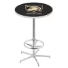 Holland Bar Stool Co. 42" Chrome US Military Academy ARMY Pub Table, 36" dia. Top -Kitchen & Dining Furniture Sales Store Holland20Bar20Stool20Co L216USMilA 1