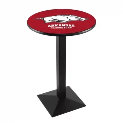 Holland Bar Stool Co. 36" Blk Wrinkle Arkansas Pub Table