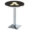 Holland Bar Stool Co. 42" Chrome Appalachian State Pub Table, 36" dia. Top -Kitchen & Dining Furniture Sales Store Holland20Bar20Stool20Co L217CHAppStU 2