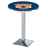 Holland Bar Stool Co. 36" Chrome Auburn Pub Table -Kitchen & Dining Furniture Sales Store Holland20Bar20Stool20Co L217CHAuburn