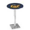 Holland Bar Stool Co. 36" Chrome Cal Pub Table -Kitchen & Dining Furniture Sales Store Holland20Bar20Stool20Co L217CHCal Un