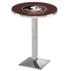Holland Bar Stool Co. 42" Chrome Florida State (Head) Pub Table, 36" dia. Top -Kitchen & Dining Furniture Sales Store Holland20Bar20Stool20Co L217CHFSU HD