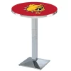 Holland Bar Stool Co. 36" Chrome Ferris State Pub Table, 36" dia. Top -Kitchen & Dining Furniture Sales Store Holland20Bar20Stool20Co L217CHFerrSt 2