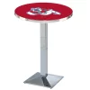Holland Bar Stool Co. 42" Chrome Fresno State Pub Table -Kitchen & Dining Furniture Sales Store Holland20Bar20Stool20Co L217CHFresSt