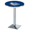 Holland Bar Stool Co. 42" Chrome Gonzaga Pub Table, 36" dia. Top -Kitchen & Dining Furniture Sales Store Holland20Bar20Stool20Co L217CHGonzga