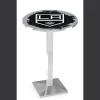 Holland Bar Stool Co. 42" Chrome Los Angeles Kings Pub Table -Kitchen & Dining Furniture Sales Store Holland20Bar20Stool20Co L217CHLAKing 1