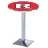 Holland Bar Stool Co. 42" Chrome Rutgers Pub Table -Kitchen & Dining Furniture Sales Store Holland20Bar20Stool20Co L217CHRutger