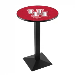 Holland Bar Stool Co. 36" Blk Wrinkle Houston Pub Table