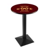 Holland Bar Stool Co. 42" Blk Wrinkle Iowa State Pub Table -Kitchen & Dining Furniture Sales Store Holland20Bar20Stool20Co L217IowaSt 1