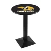 Holland Bar Stool Co. 42" Blk Wrinkle Missouri Western State Pub Table, 36" dia. Top -Kitchen & Dining Furniture Sales Store Holland20Bar20Stool20Co L217MOWSt 1