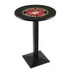 Holland Bar Stool Co. 36" Blk Wrinkle U.S. Marines Pub Table -Kitchen & Dining Furniture Sales Store Holland20Bar20Stool20Co L217Marine 1