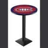 Holland Bar Stool Co. 36" Blk Wrinkle Montreal Canadiens Pub Table -Kitchen & Dining Furniture Sales Store Holland20Bar20Stool20Co L217MonCan 1