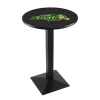 Holland Bar Stool Co. 36" Blk Wrinkle North Dakota State Pub Table, 36" dia. Top -Kitchen & Dining Furniture Sales Store Holland20Bar20Stool20Co L217NDakSt B