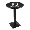 Holland Bar Stool Co. 36" Blk Wrinkle POW/MIA Pub Table, 36" dia. Top -Kitchen & Dining Furniture Sales Store Holland20Bar20Stool20Co L217POWMIA