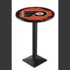 Holland Bar Stool Co. 42" Blk Wrinkle Philadelphia Flyers Pub Table -Kitchen & Dining Furniture Sales Store Holland20Bar20Stool20Co L217PhiFlyxxO