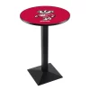 Holland Bar Stool Co. 42" Blk Wrinkle Wisconsin "Badger" Pub Table -Kitchen & Dining Furniture Sales Store Holland20Bar20Stool20Co L217WI Bdg 1