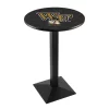 Holland Bar Stool Co. 42" Blk Wrinkle Wake Forest Pub Table, 36" dia. Top -Kitchen & Dining Furniture Sales Store Holland20Bar20Stool20Co L217WakeFr