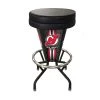Holland Bar Stool Co. Lighted New Jersey Devils 30" Swivel Bar Stool -Kitchen & Dining Furniture Sales Store Holland20Bar20Stool20Co L5000NJDevlBlkVinyl