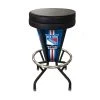 Holland Bar Stool Co. Lighted New York Rangers 30" Swivel Bar Stool -Kitchen & Dining Furniture Sales Store Holland20Bar20Stool20Co L5000NYRangBlkVinyl