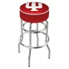 Holland Bar Stool Co. 25" 4" Indiana Cushion Seat, Double-Ring Chrome Swivel Bar Stool -Kitchen & Dining Furniture Sales Store Holland20Bar20Stool20Co L7C1IndnaU